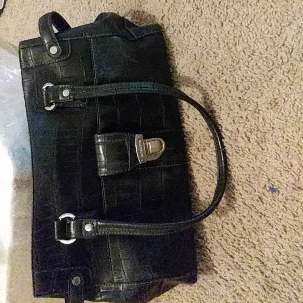Liz Claiborne black sholder purse